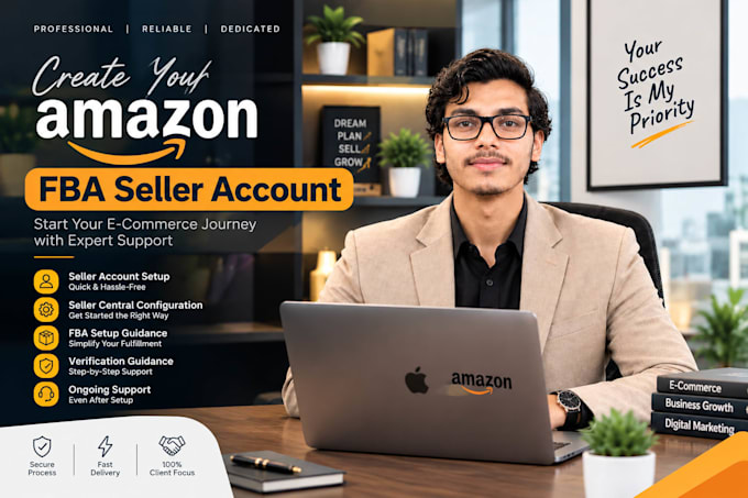 create your amazon fba seller account