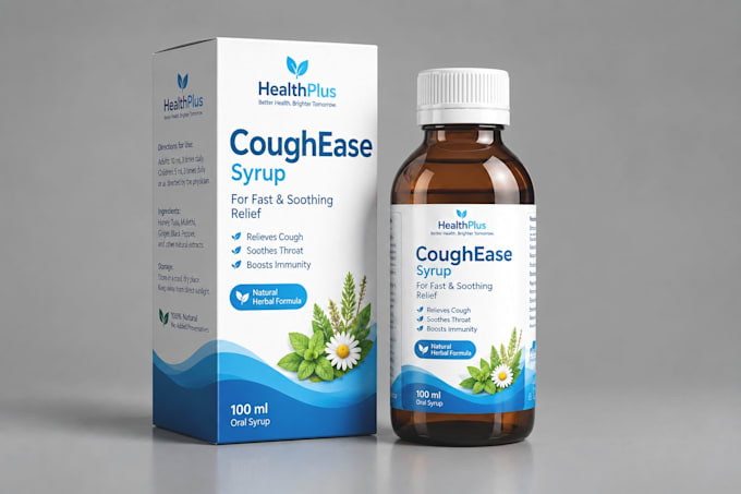 do professional product packaging, label and box design