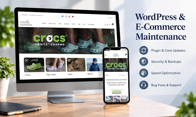 manage and maintain your wordpress website