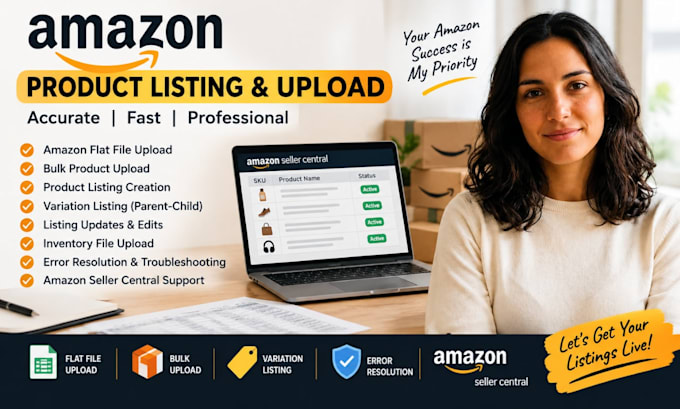 do amazon flat file upload amazon listing creation variation listing bulk upload