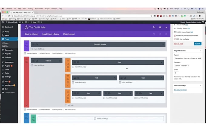design a fast wordpress website with kadence blocks and gutenberg