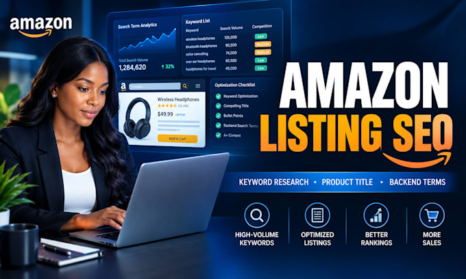 amazon listing SEO keyword research product title backend optimization