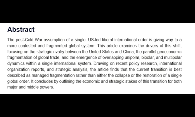 seo news and geopolitics article