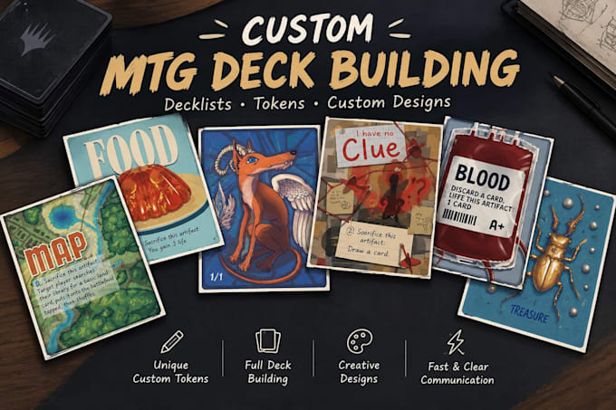 build custom magic the gathering commander deck edh mtg decklist
