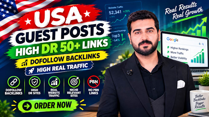 do usa guest post dofollow SEO backlinks, premium guest post