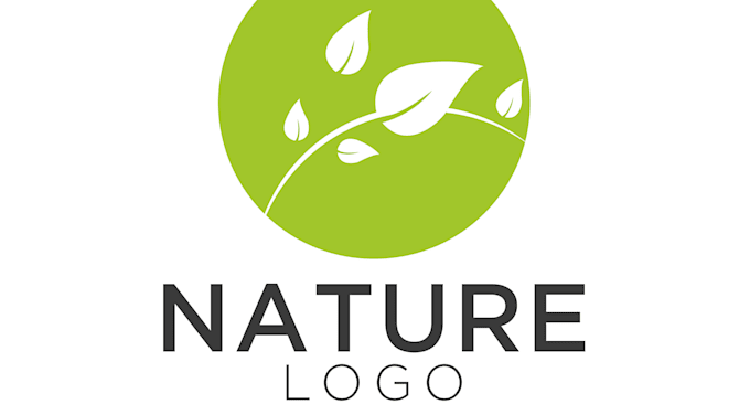design a modern nature, organic, and eco logo