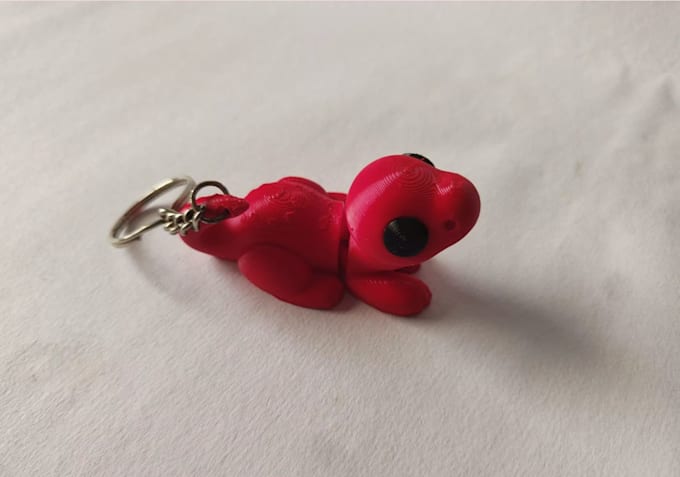 resin 3dp,3d keychain,3mf fidget toys,digital sculpt,chibi,articulated model,bjd