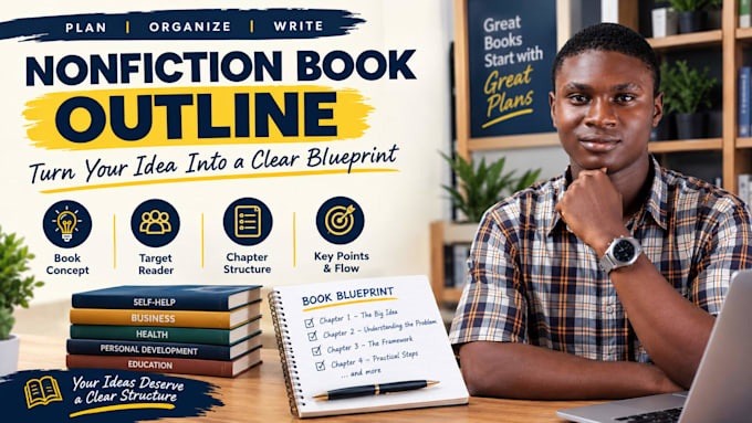 create a detailed nonfiction book outline and chapter plan