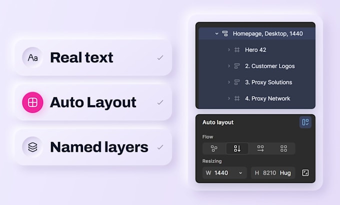 convert image, PDF or screenshot to figma with auto layoutconvert image, PDF or