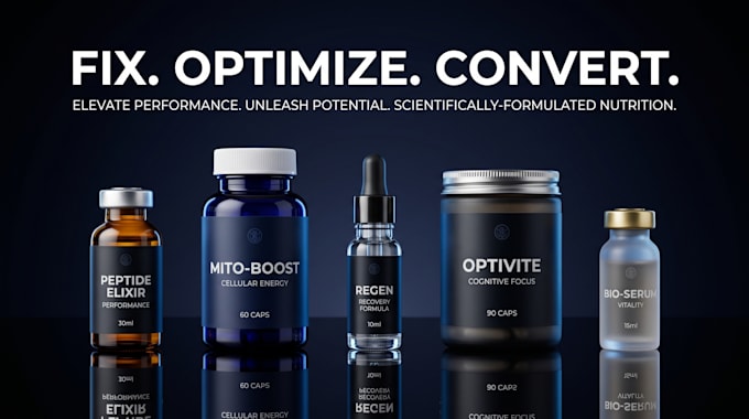 build fda compliant peptide website research peptide ecommerce peptide store