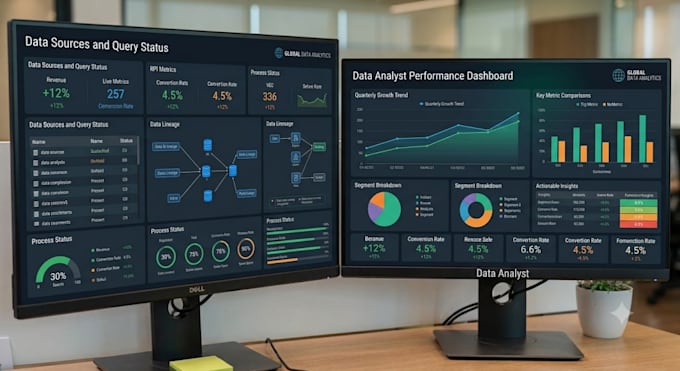 do data analysis and data visualization