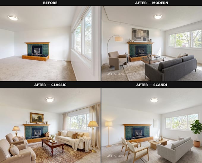create ai virtual staging for your real estate listing