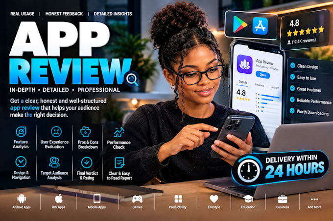 write an honest app review with detailed insights