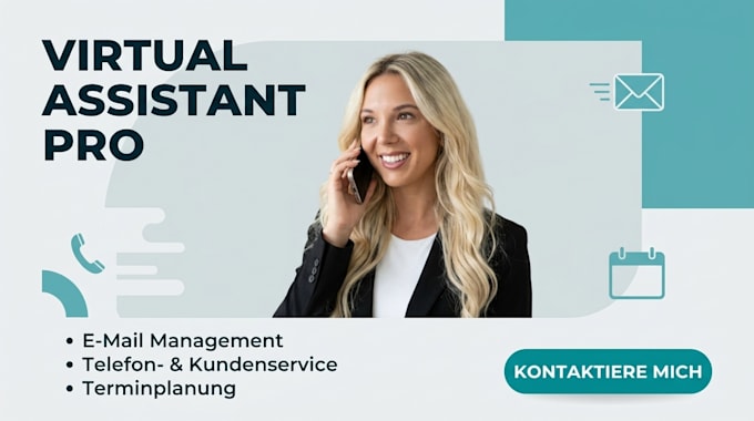 virtuelle assistenz für büroorganisation, telefonservice und kundenservice