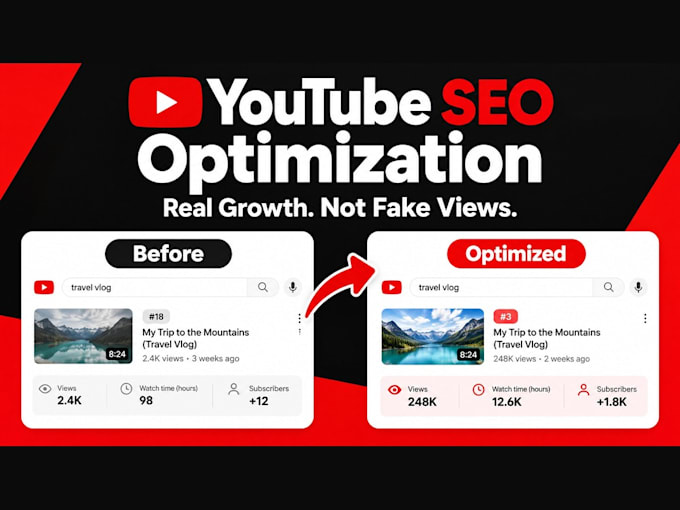 do youtube SEO and video optimization to boost rankings