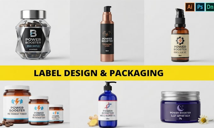 design premium food packaging and labels design