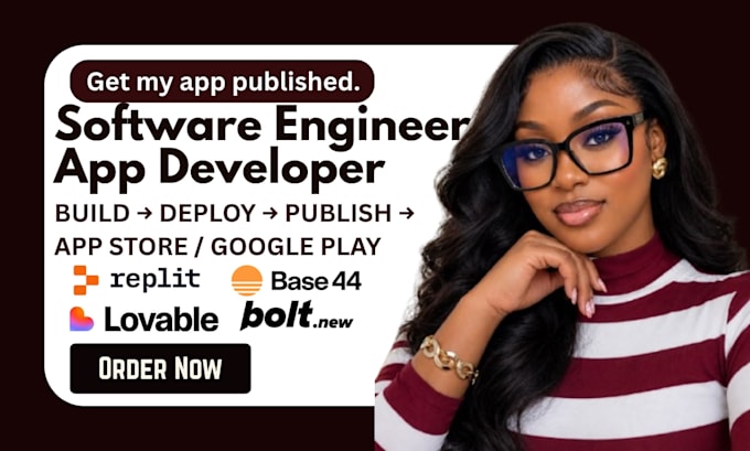 deploy and publish your web app to app stores using replit lovable base44