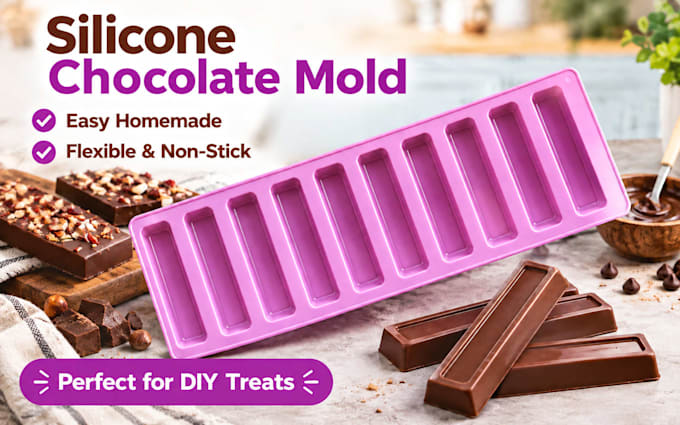 design custom silicone molds for cake chocolate baking and candy