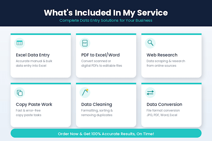 do data entry, data reporting and microsoft excel