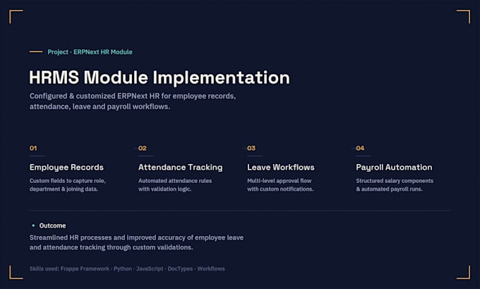 develop and customize erpnext frappe application