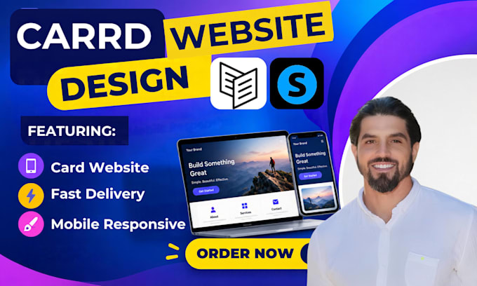 redesign carrd website design carrd landing page systeme io carrd one page site