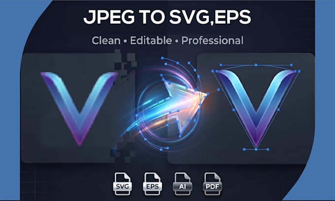 vectorize your ai generated logo into a clean editable vector