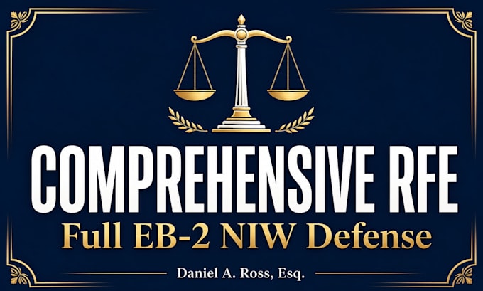 prepare a comprehensive eb2 niw rfe response letter