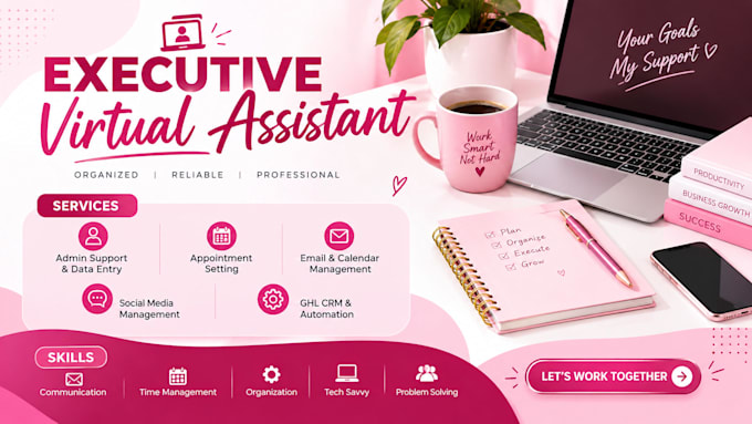 be your executive virtual assistance