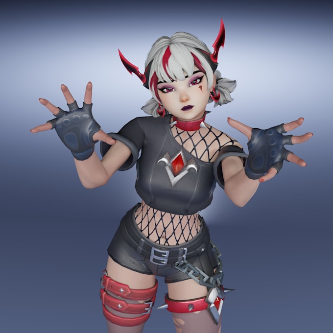 do a sfw render of your character