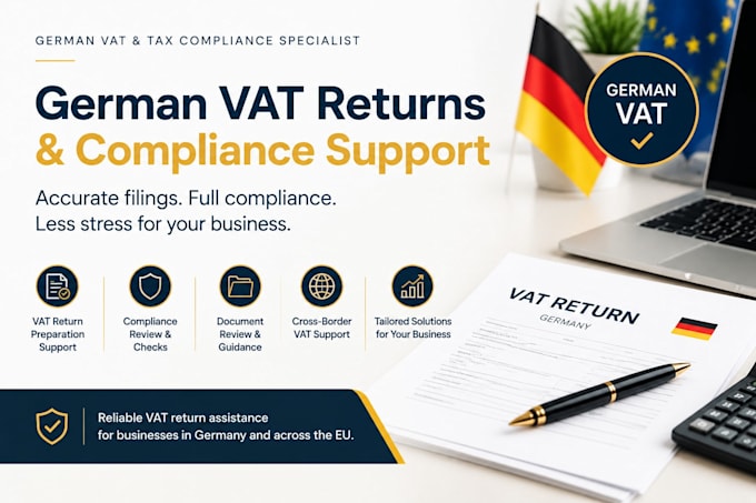 assist with german vat returns and compliance preparation