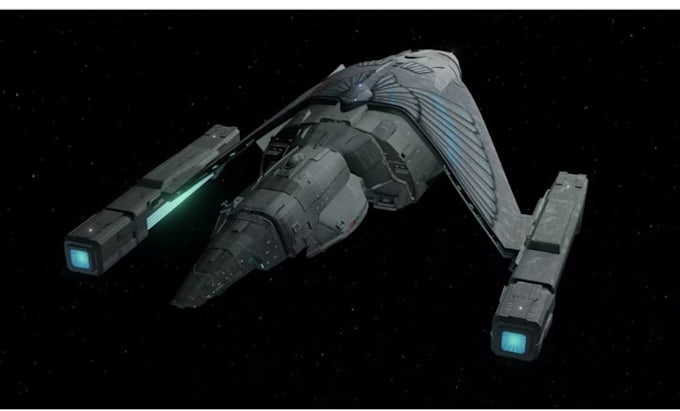 create detailed sci fi spaceship 3d model, space battle ship and spacecraft