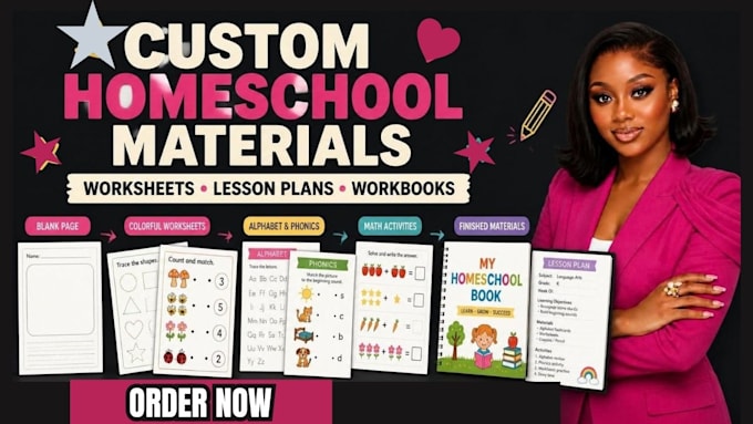create best custom homeschool, lesson plans printable activities, parent guide