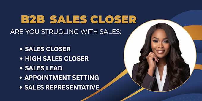 be sales representative, sales closer, appointment setter