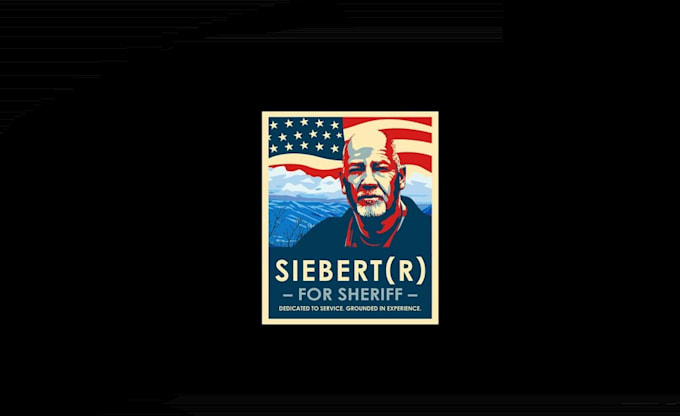 do monogram politics political campaign logo design