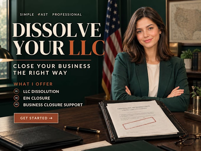 dissolve your US llc or corporation and close your ein