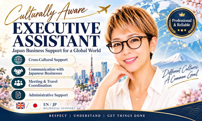 be your culturally aware japanese executive assistant
