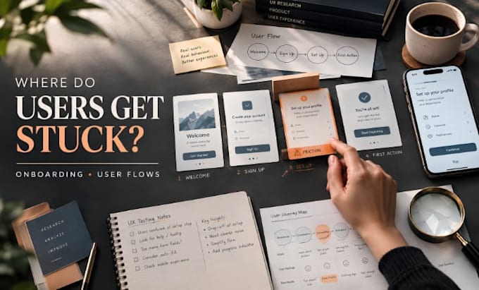test your app onboarding and key user flows