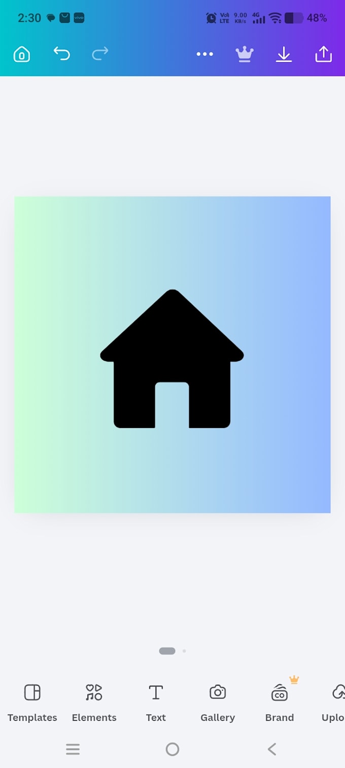 design modern app icon for mobile and web