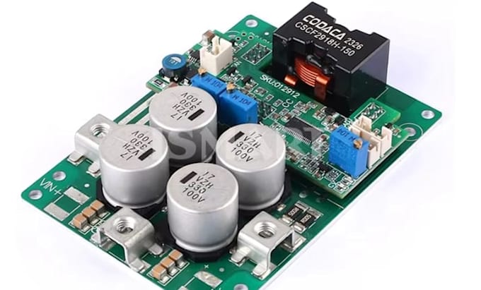 design high current automotive power supply, buck boost, or dc dc pcb