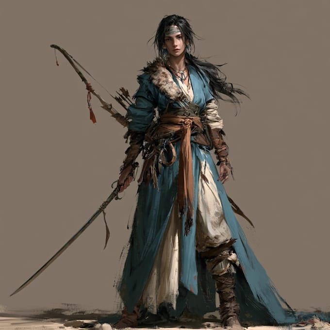 create custom dnd, rpg, and character art