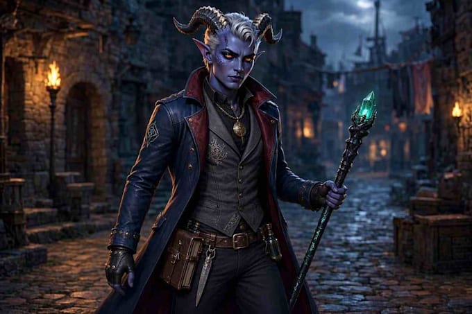 create amazing d and d character for you