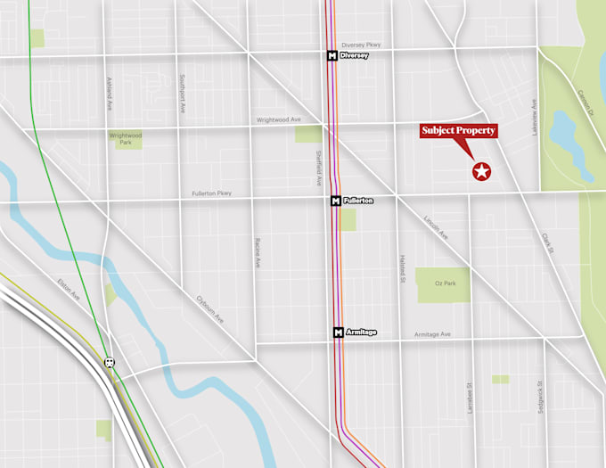 design professional vector maps, commercial real estate logo maps