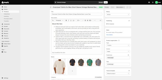 do shopify product lister, product upload and data entry