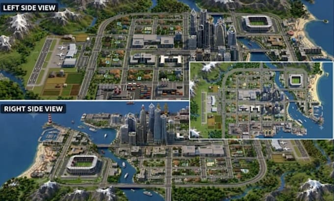 build minecraft city map server spawn lobby minigame survival hub world builder