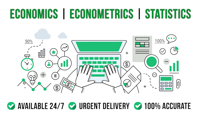do econometrics analysis, economics writing, data analysis in stata, spss, r