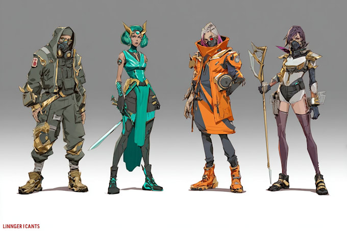 make your character in cyberpunk style