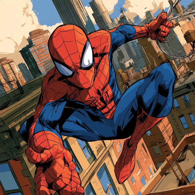 do a superhero comic