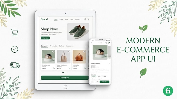 build custom android app and responsive UI