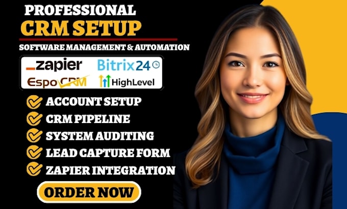 setup espocrm bitrix24 crm workflow automation gohighlevel keap xero integration