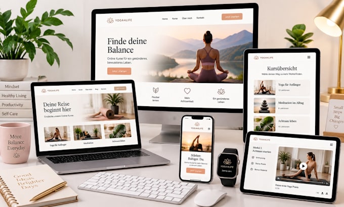 do german systeme io sales funnel landing page systeme io online course website